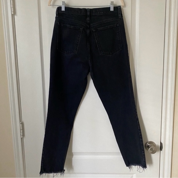 Abercrombie & Fitch Women's High Rise Black Jeans - Picture 3 of 5